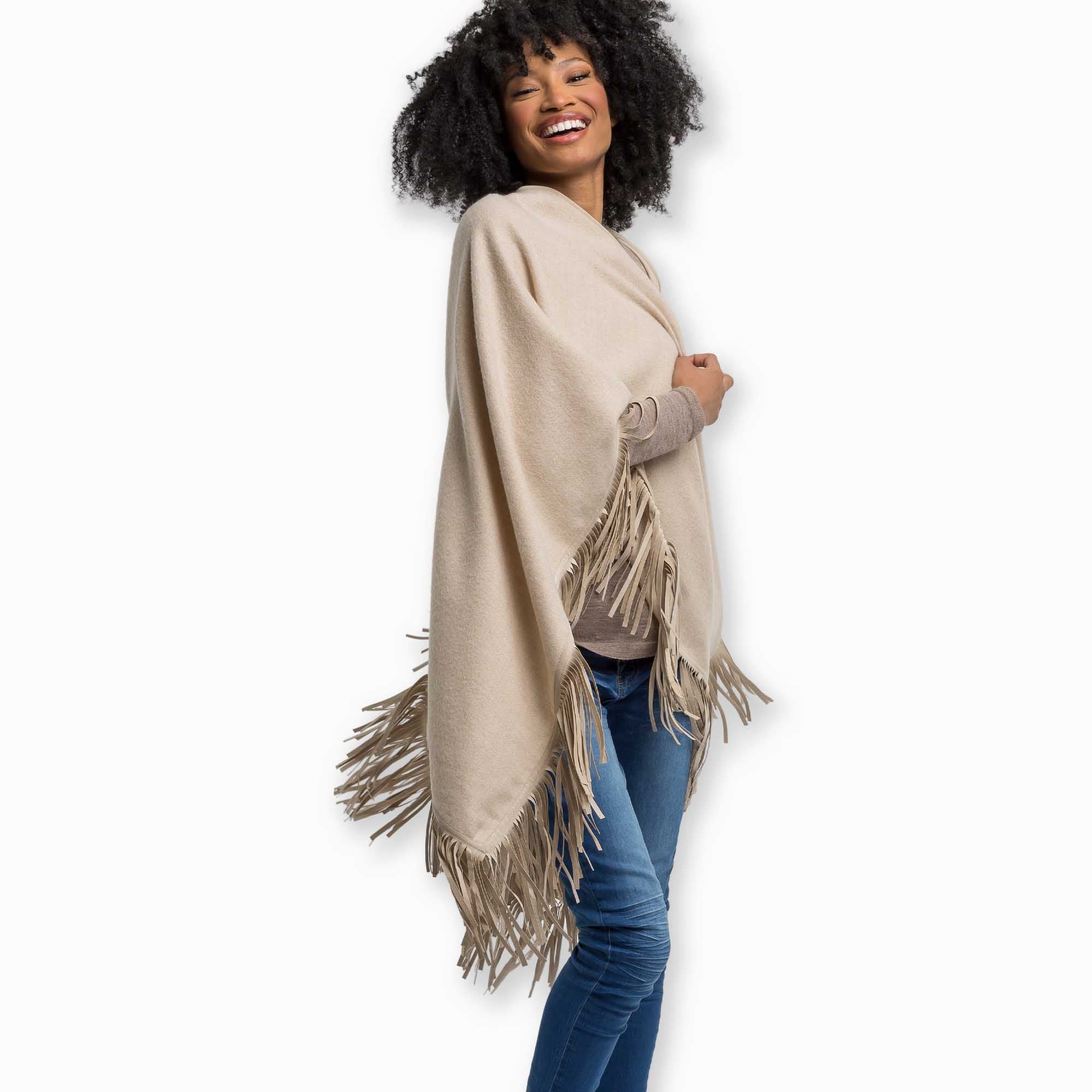 Unisex | Santa Fe Cape | Light Grey