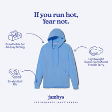 Modal French Terry House Hoodie | Glacier