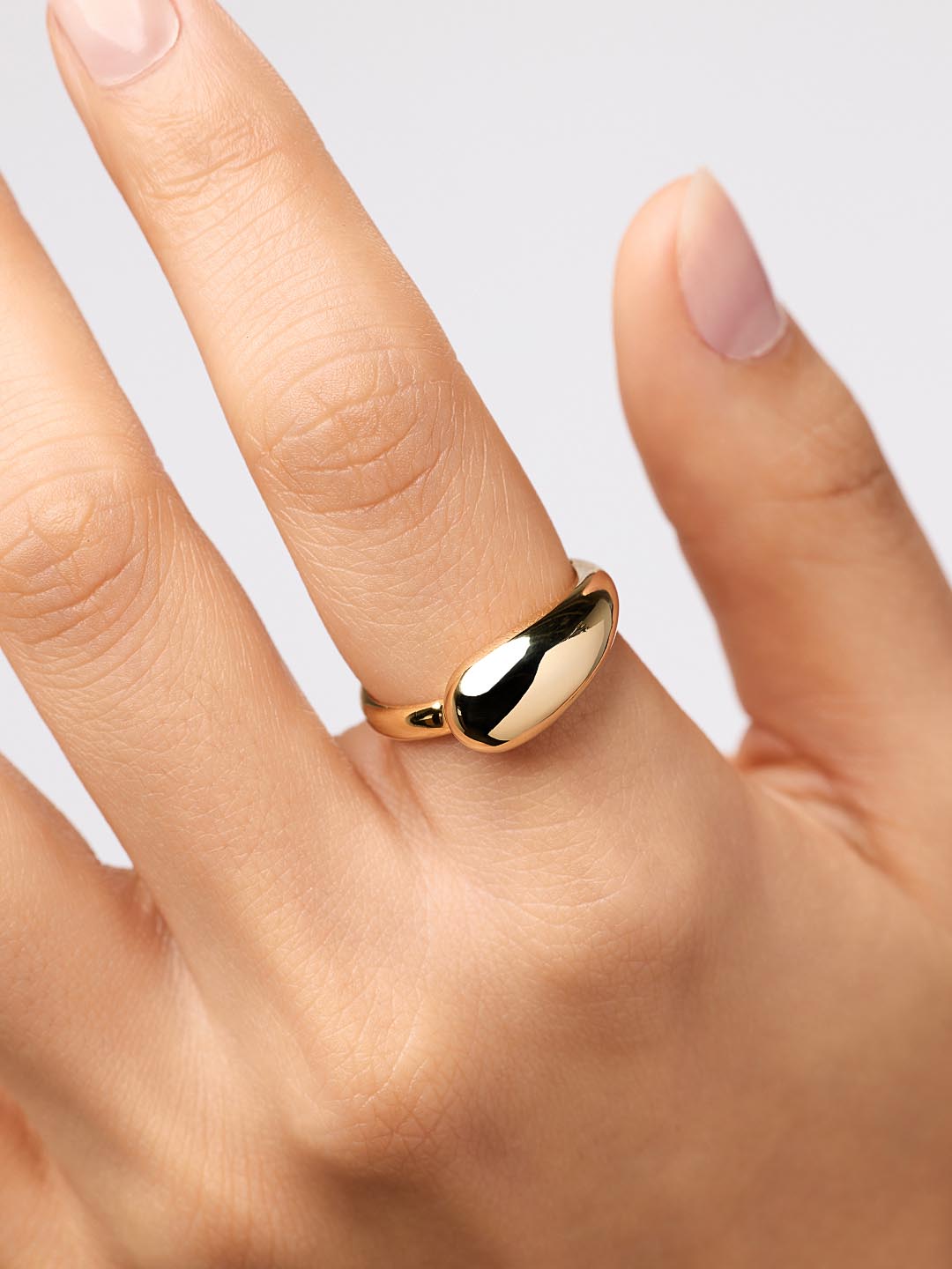 Bexley Band Ring | 14K Gold on Brass