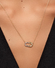 Blake Mini Pendant | 14K Gold on Brass/Rhodium on Brass