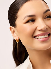 Heartbreaker Earrings | 14K Gold on Brass