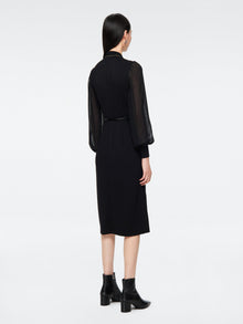 V-Neck Little Dress | Black