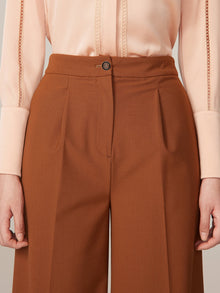 Midi Skirt | Brown