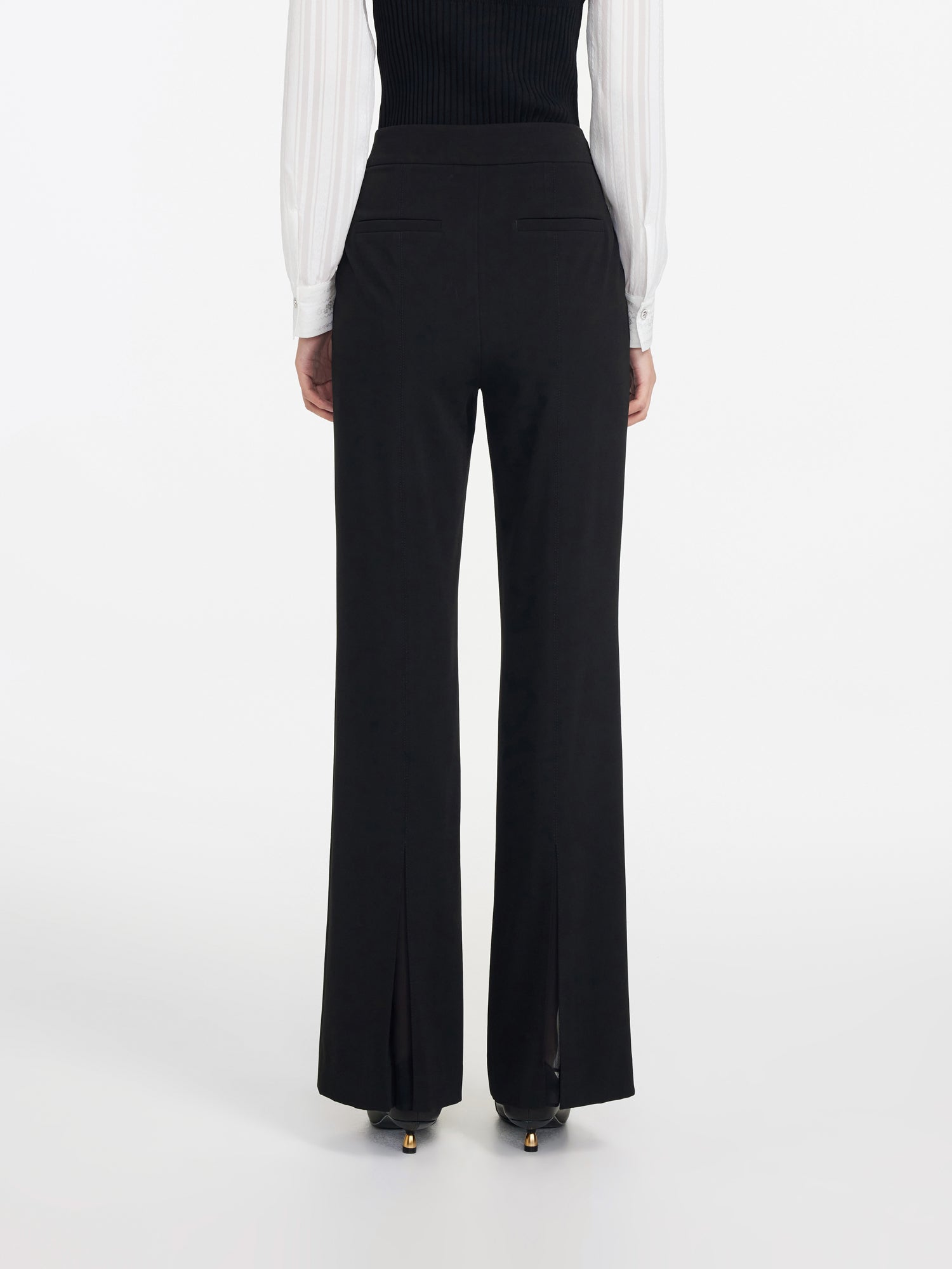 Slightly Booted Trouser | Black