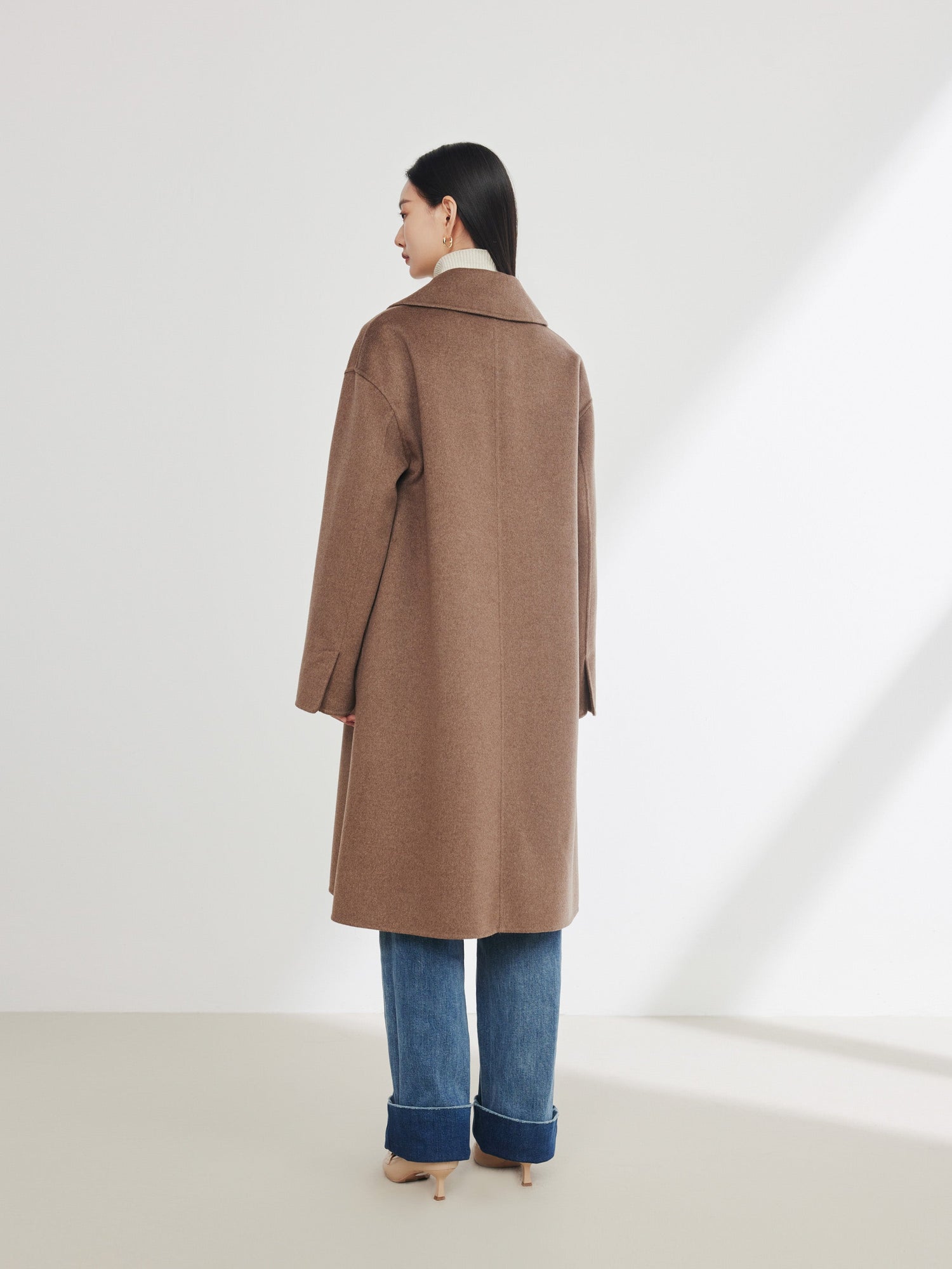 Cashmere Coat Coat | Brown