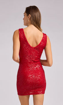 Diane Sequin Dress | Rouge