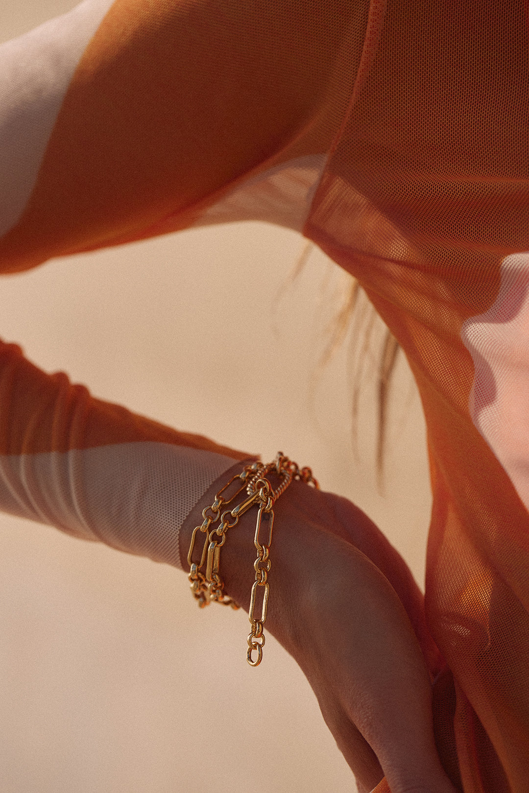 Cardiff Clasp Necklace | Sivan Ayla x Luv Aj | 18K Gold Plated
