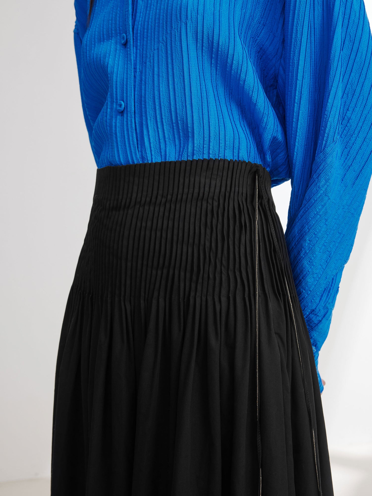 Cotton A Skirt | Black