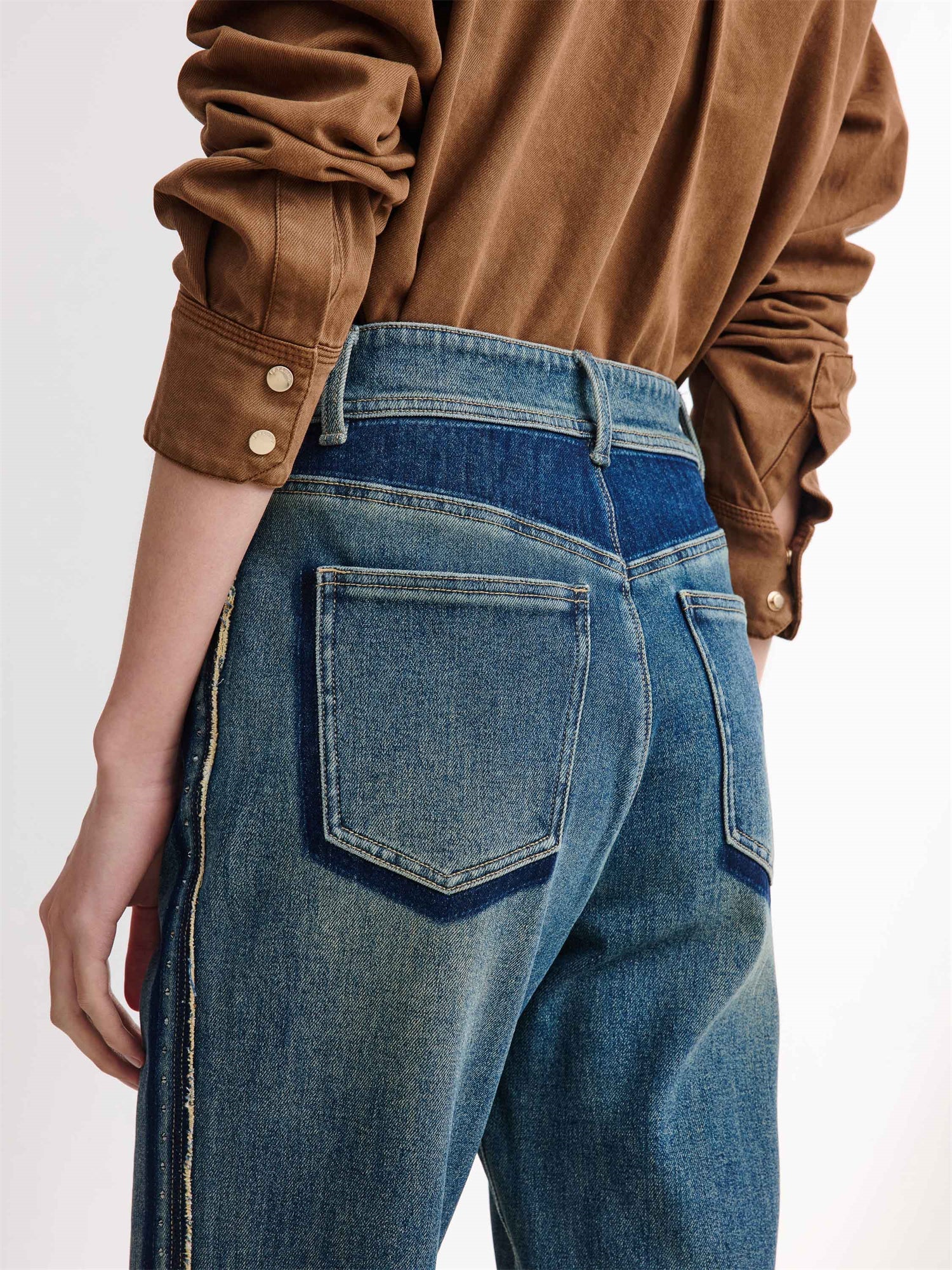Four-Way Stretch Jeans | Blue