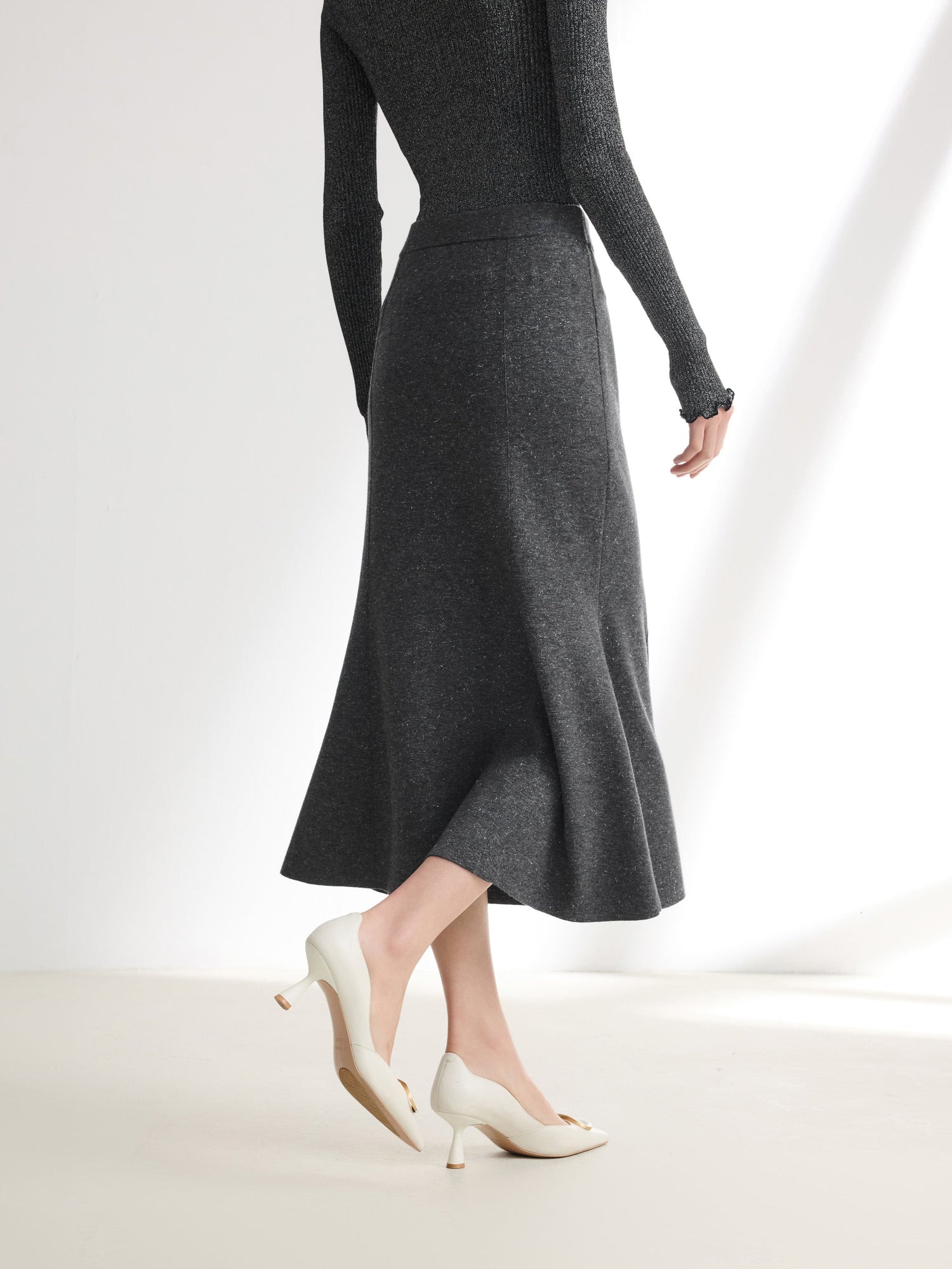 Slim Fit Dress | Heather Grey