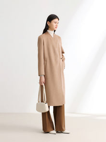 Alashan Cashmere Coat | Camel