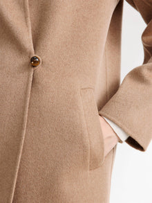 Alashan Cashmere Coat | Camel