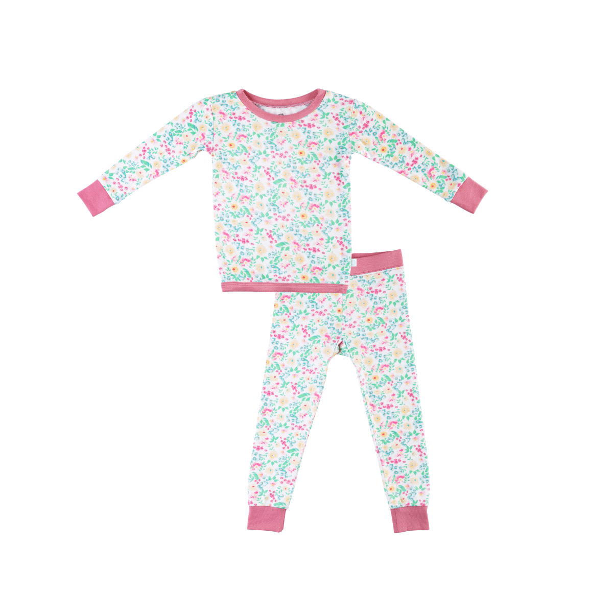 Girl | Toddler Bamboo Pajamas | Floral