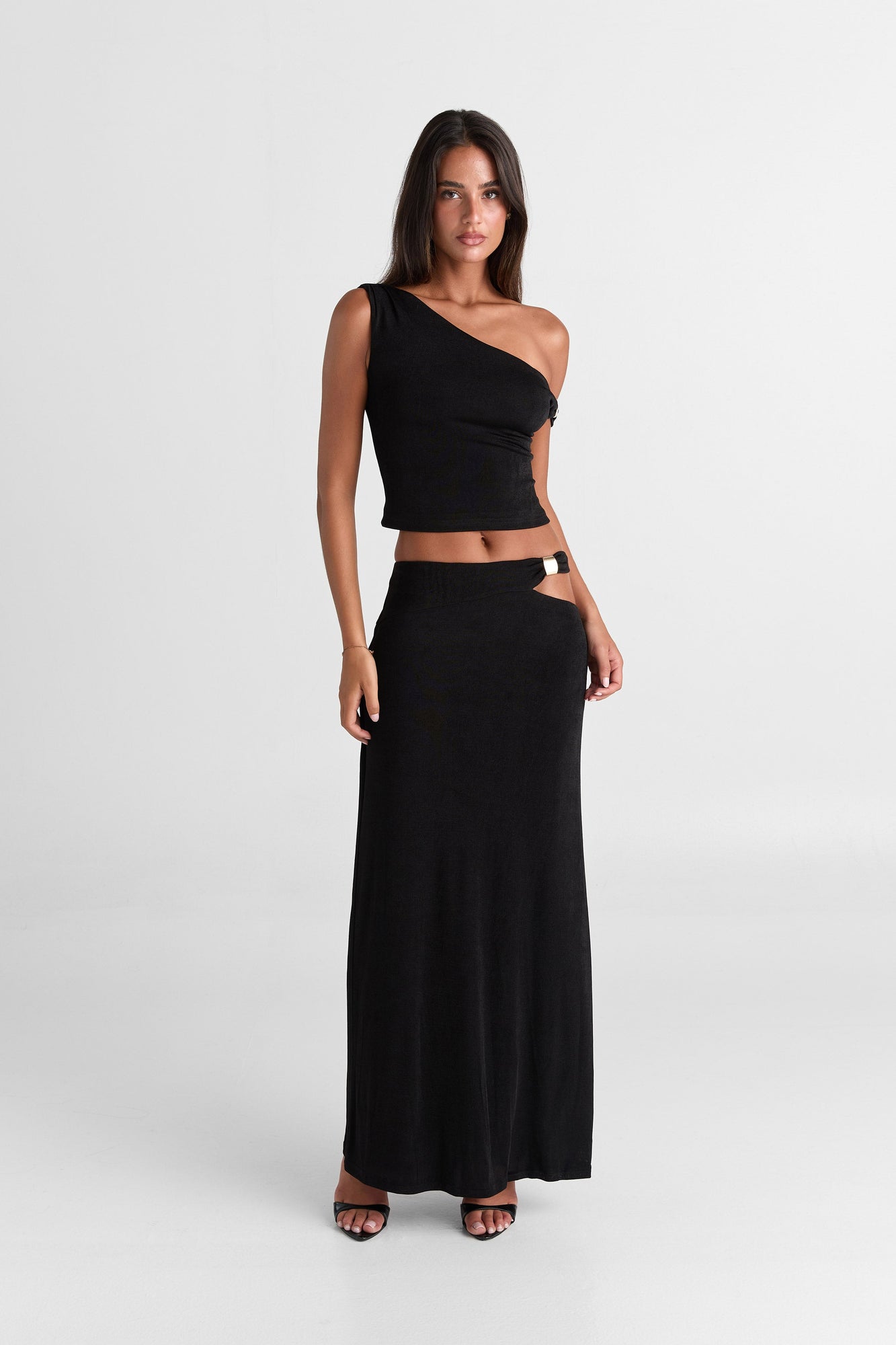 Lilah Maxi Skirt | Black