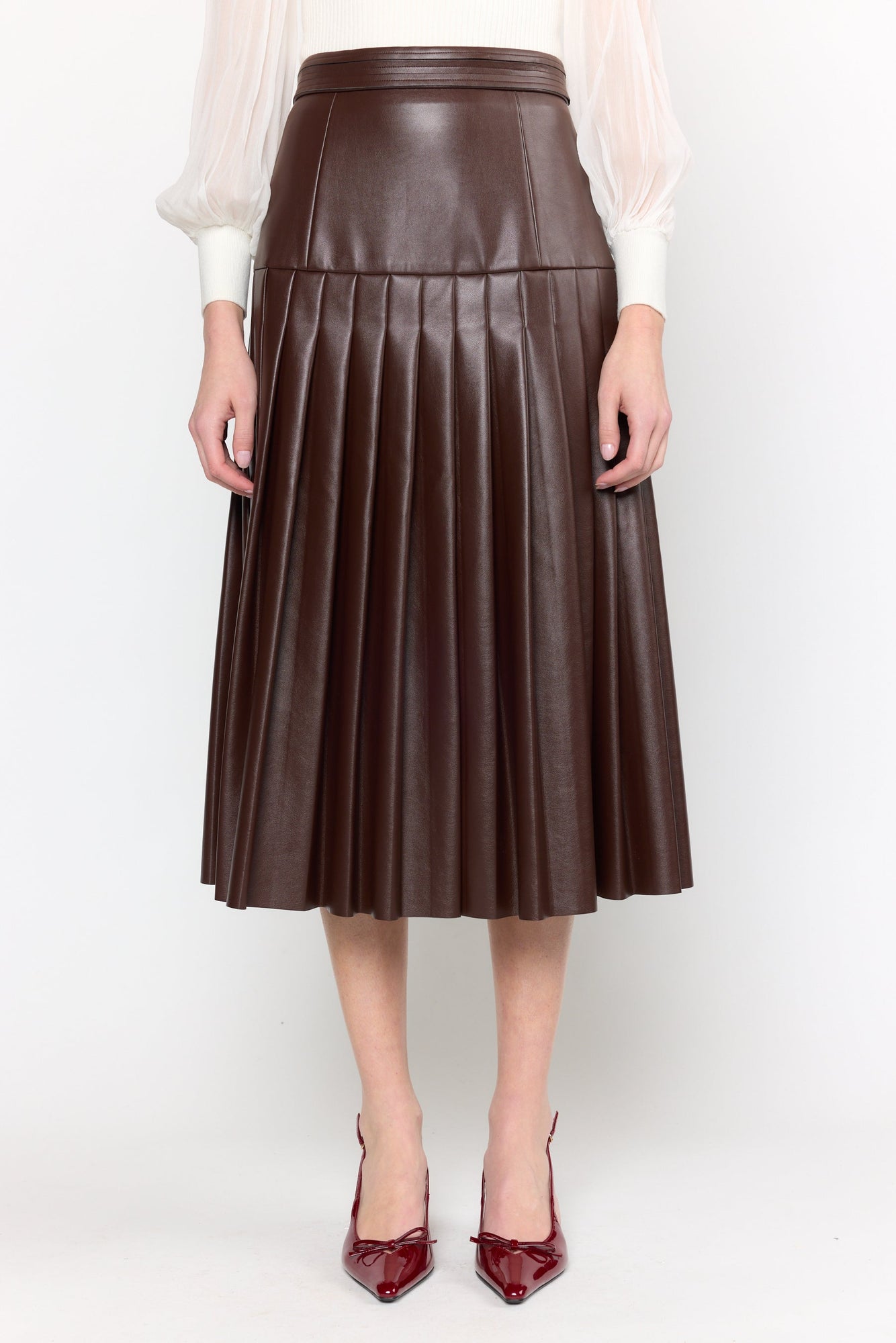 Clarissa Skirt | Maroon