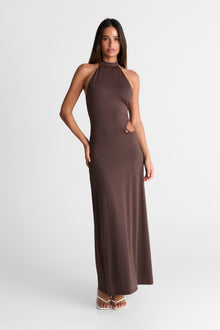 Aurora Maxi Dress | Chocolate