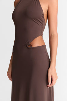 Aurora Maxi Dress | Chocolate