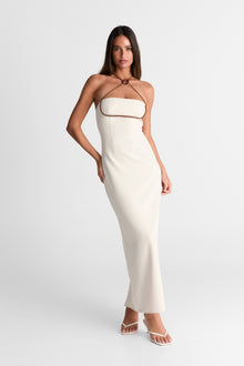 Rosalie Maxi Dress | Almond