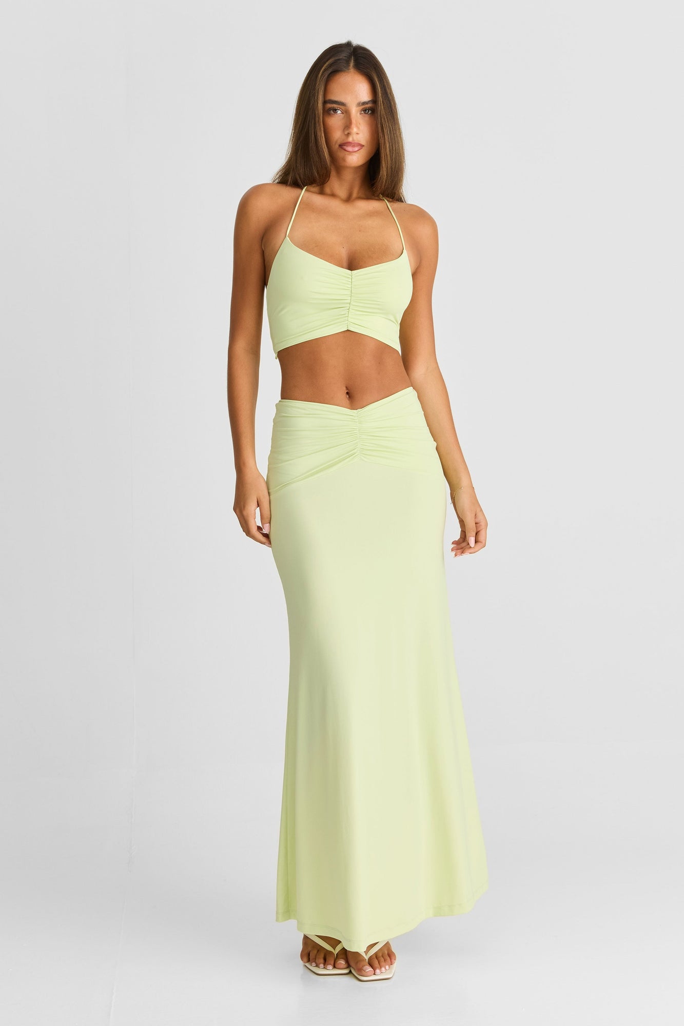 Rowan Maxi Skirt | Apple