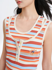 Dopamine Slip Dress | Brown