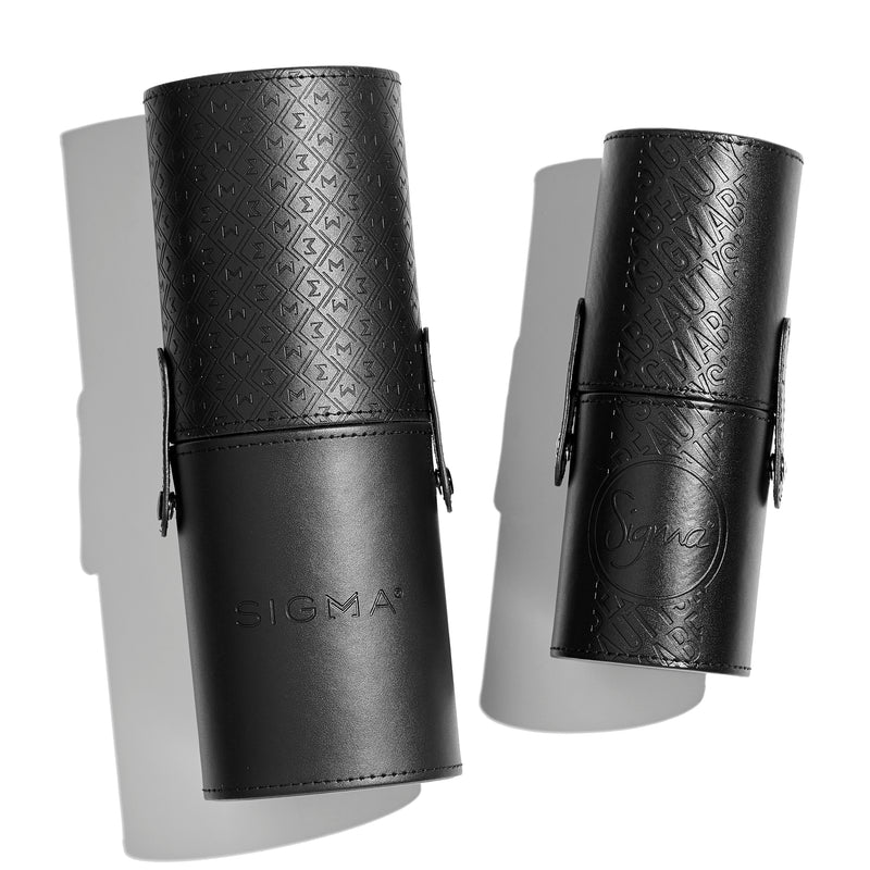 Travel-Sized Makeup Brush Cup | Black