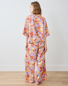 Waffles in Bed - Tall Eco Satin Wildest Dreams Set - Lavender - Printfresh