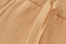 Organic Knit Joggers | Sandstone - Mineral Dye