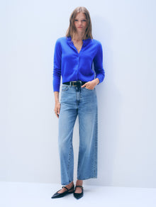 Cashmere Crewneck | Cobalt Blue