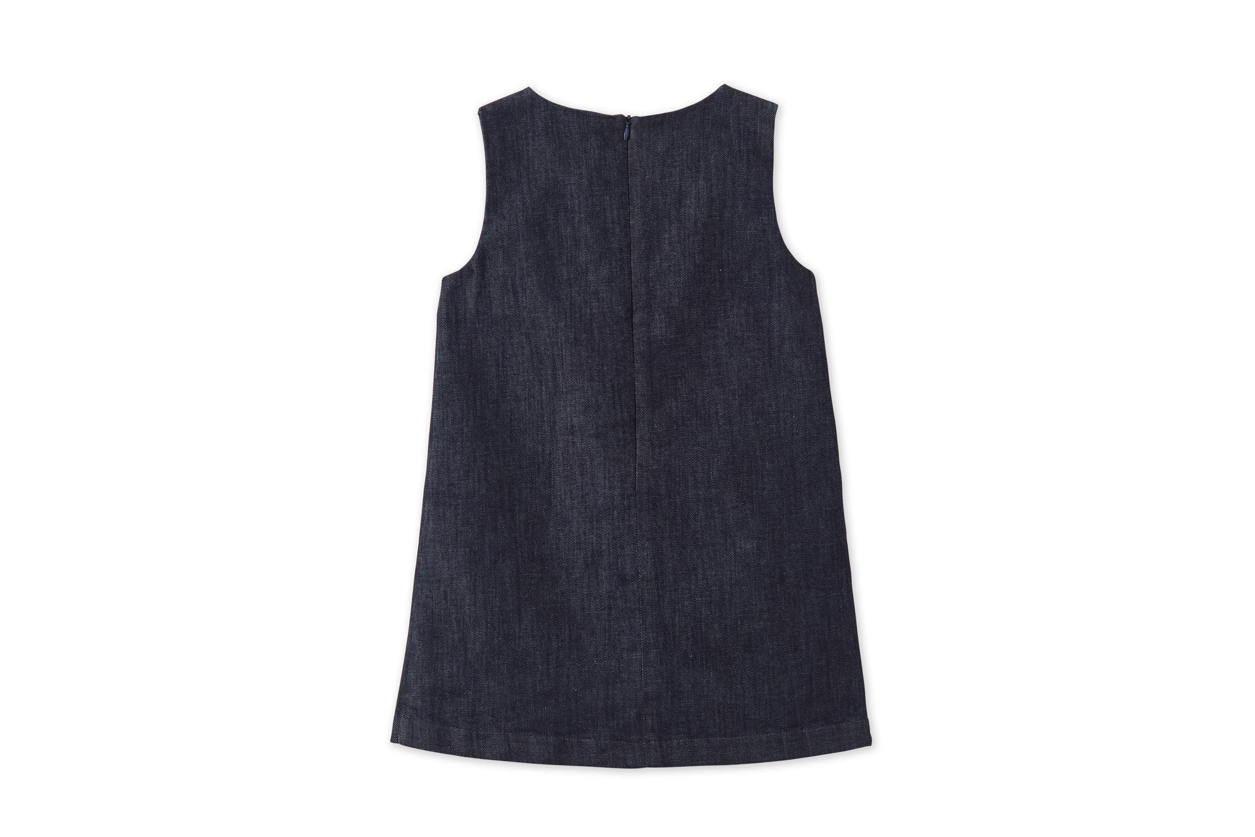 Organic Denim Dress | Blue