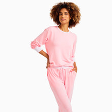 Modal French Terry Long House Shorts | Flamingo/Taffy