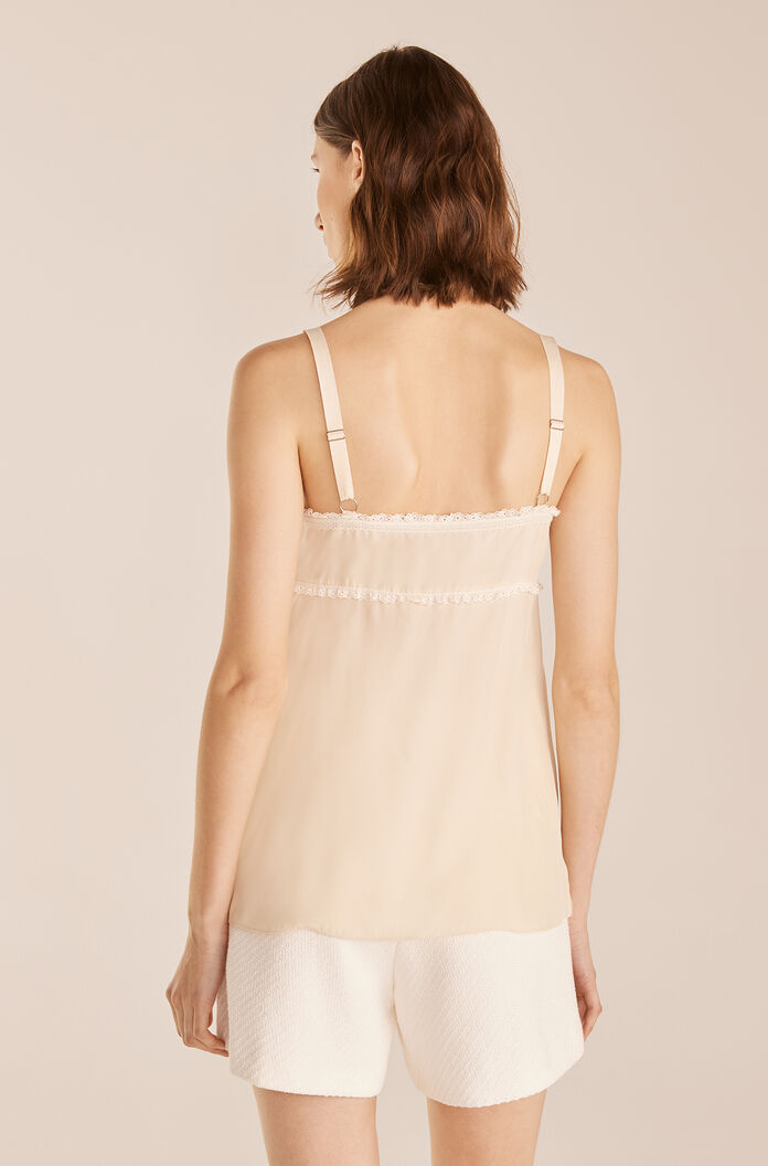 Lace Patch Camisole | Tapioca