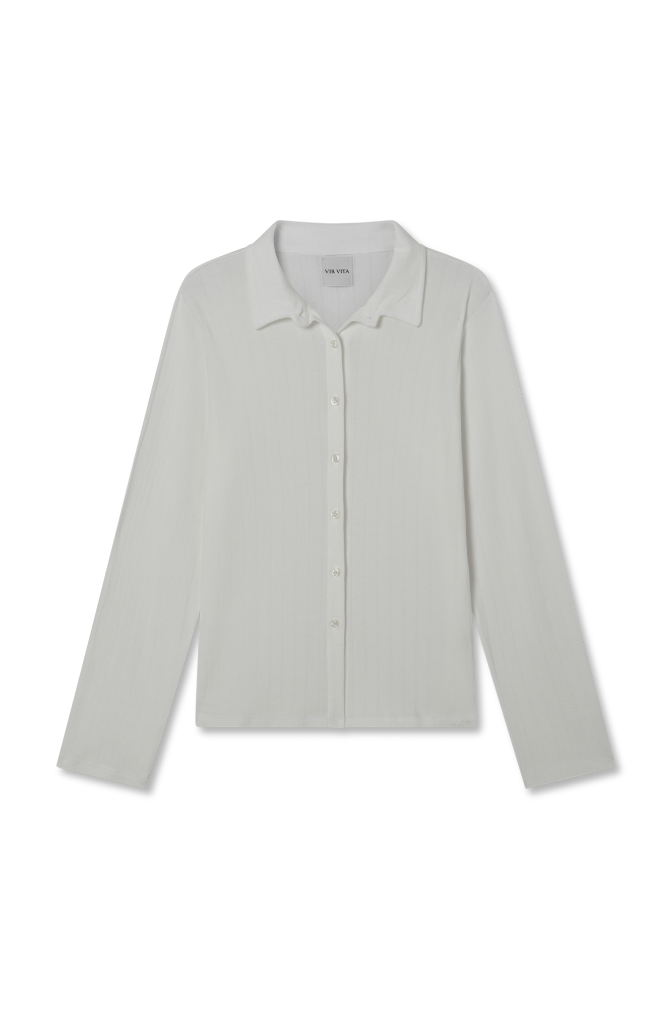 Eloise Pointelle Cardigan | Coconut