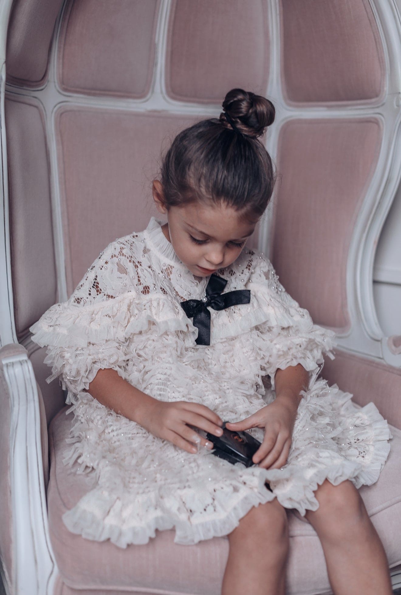 Baby Girls | Ivanna Dress | Ivory