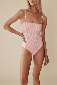 The Ines One Piece | Primrose Plaid