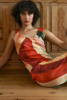 Laos Stripe Cotton Cami | Stripe Print