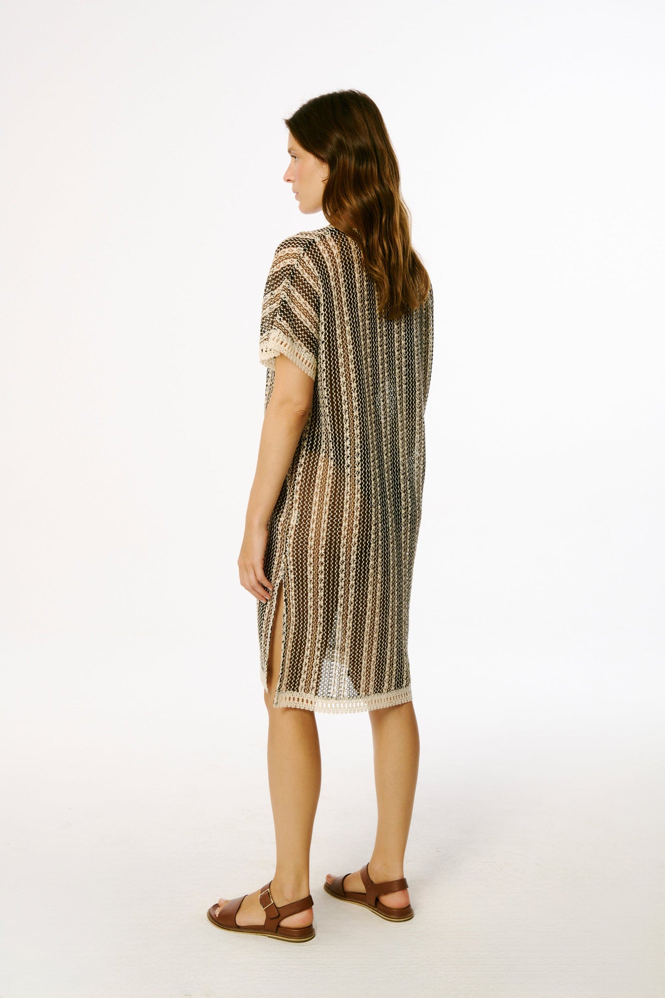 Santorini Knit Cover Up | Black