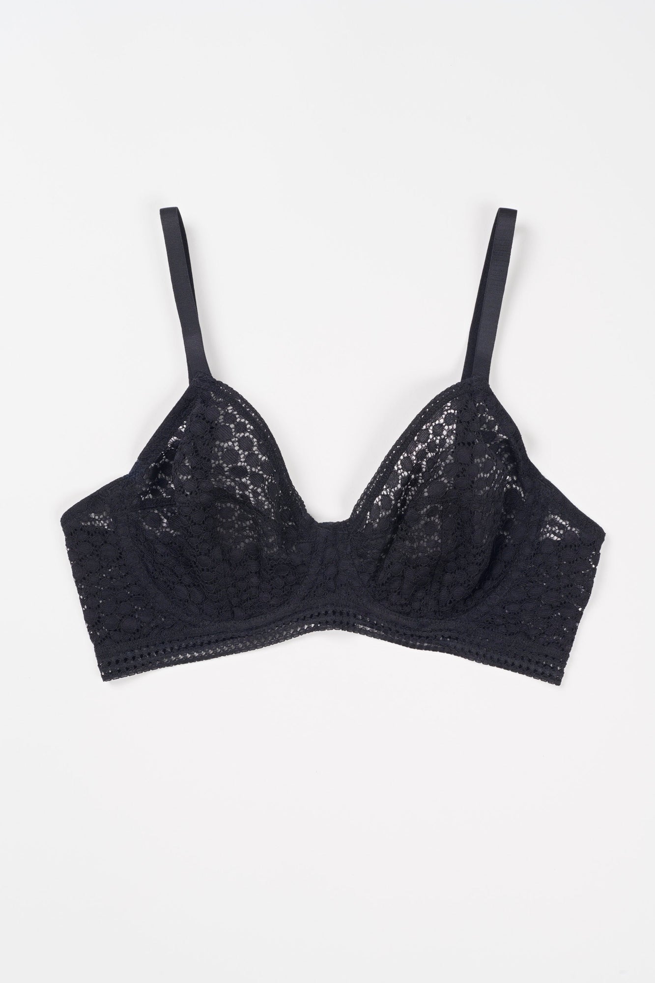 Pebble Underwire Bra  | Black