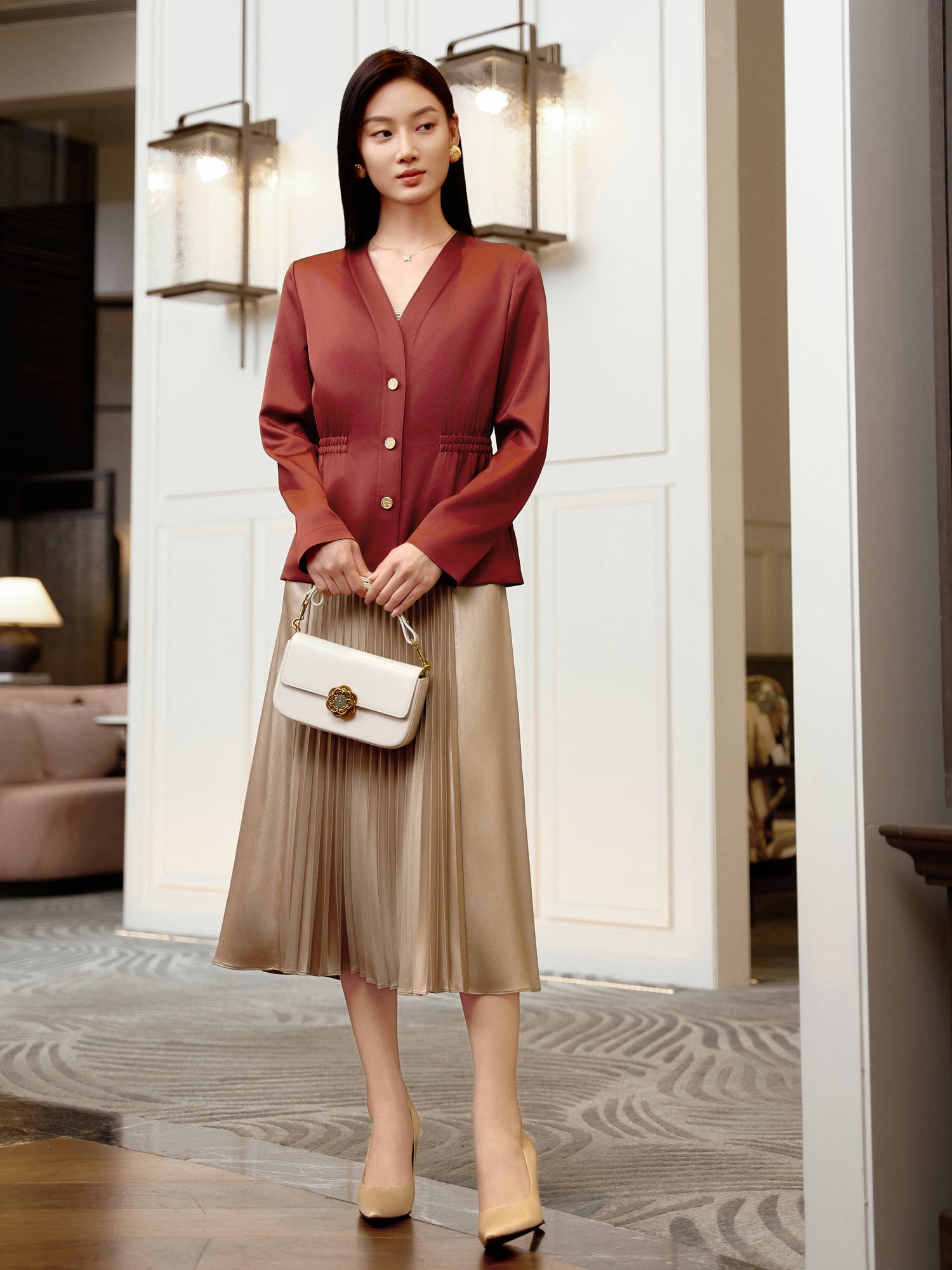 skirt | Khaki