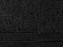 Mulberry Silk Openwork Vest Camisole | Black