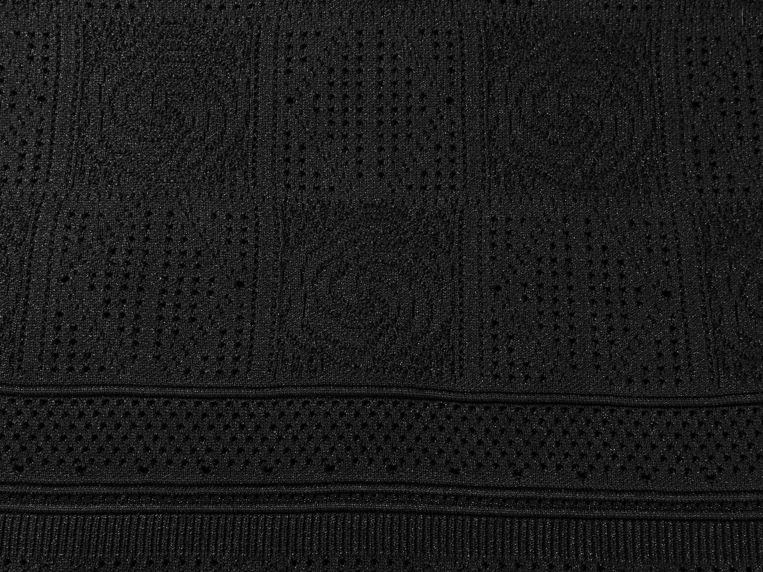 Mulberry Silk Openwork Vest Camisole | Black