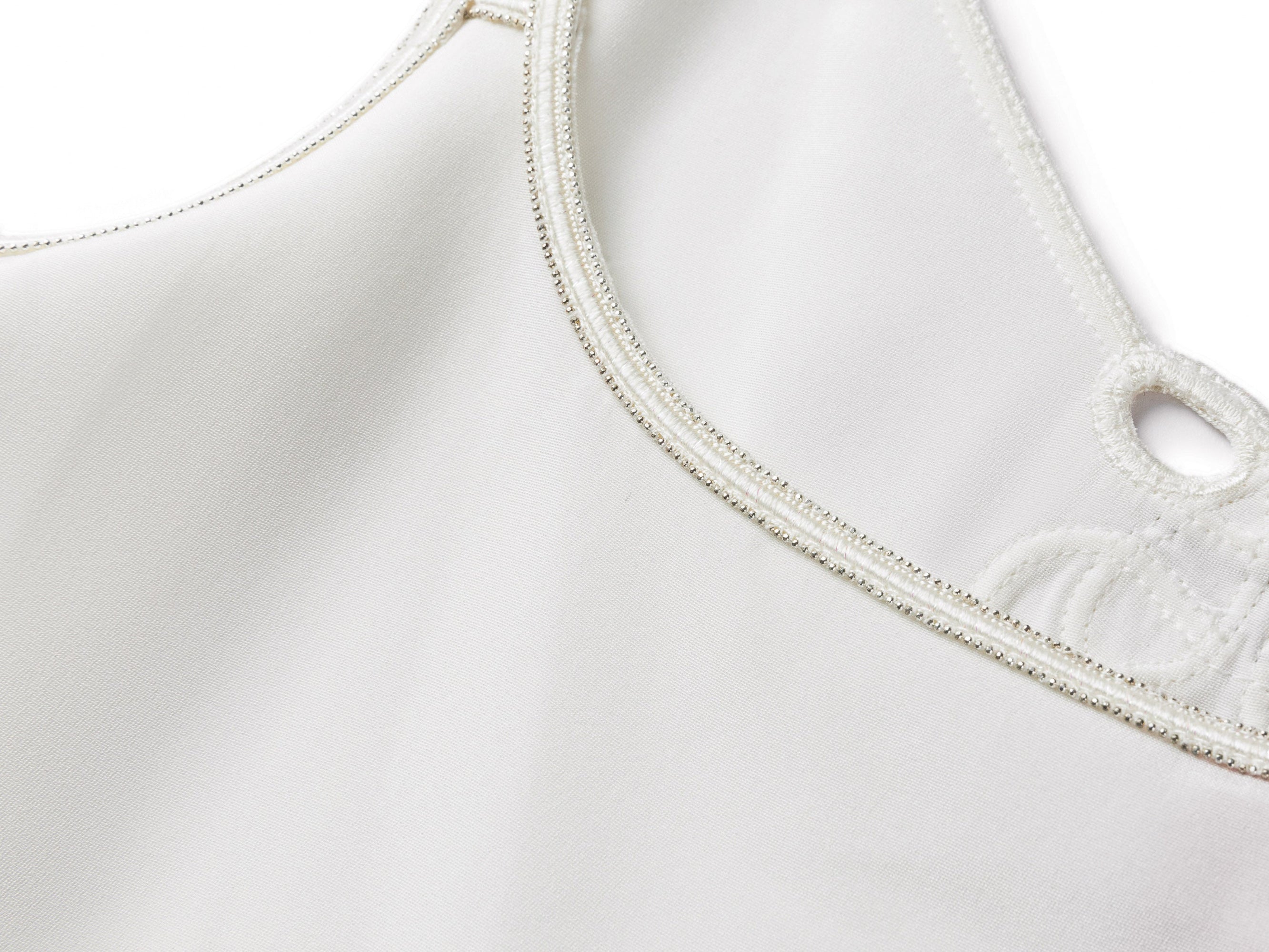 Mulberry Silk Camisole Vest | White