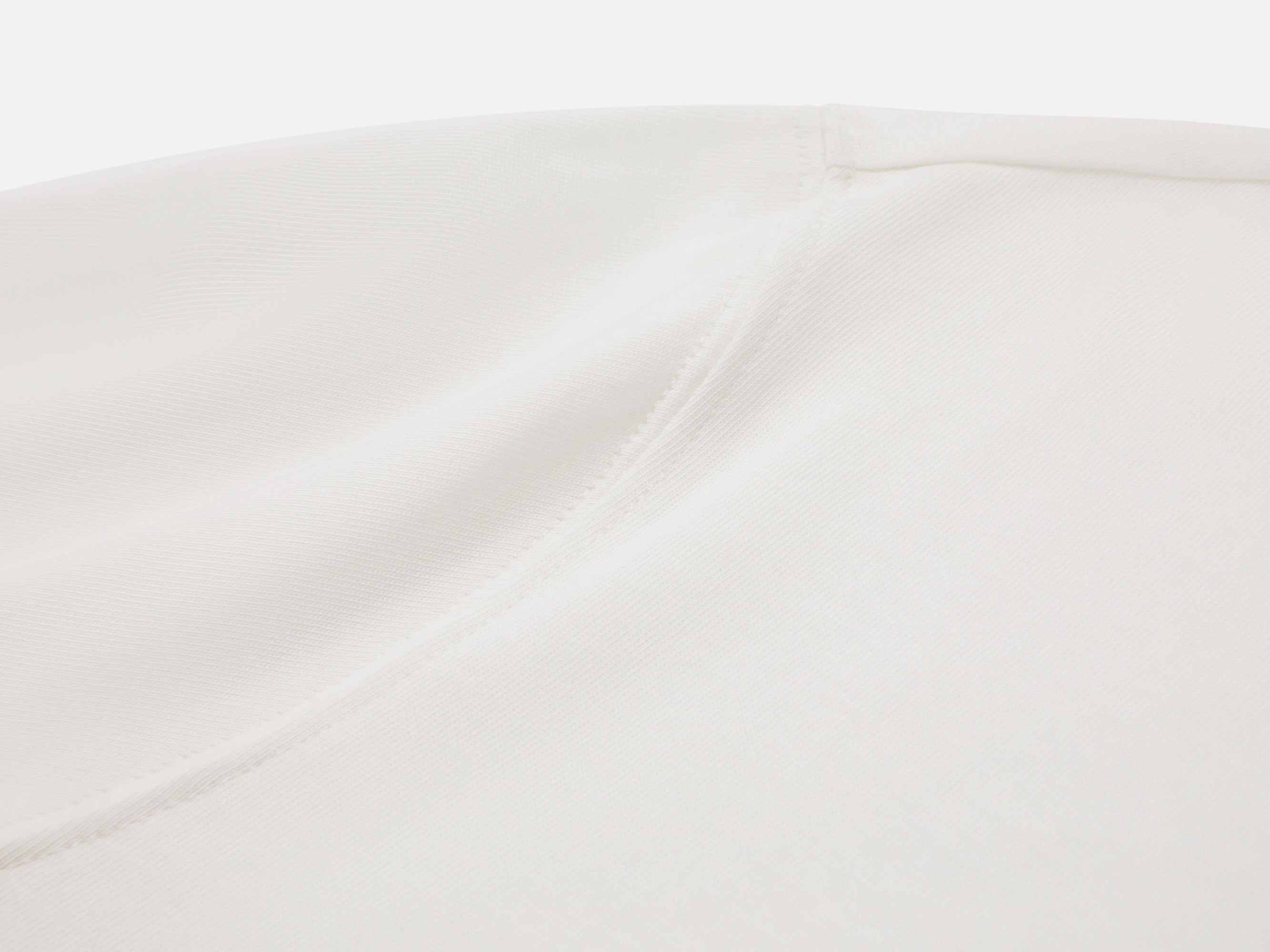 Loose-Fit Long Sleeve Tee | White