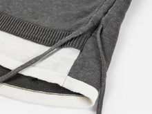 Linen Blend Crew Neck T-Shirt | Grey