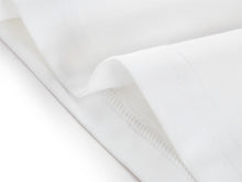 Artistic Silk-Cotton T-Shirt | White