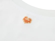 Artistic Silk-Cotton T-Shirt | White