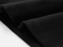 Cotton U Short-Sleeve Tee | Black