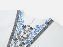 Loose Embroidered Shirt | White