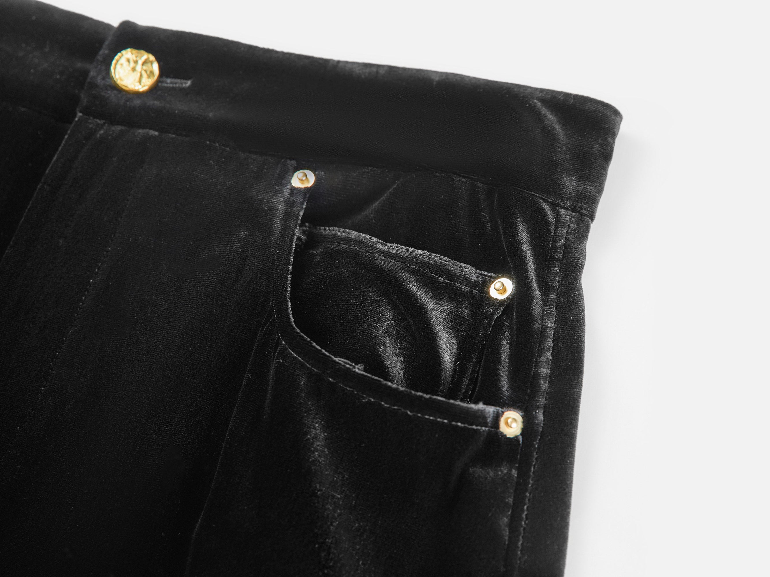 Mulberry Silk Skirt | Black