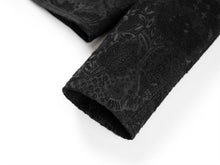 Elegant Short Chinese-style Top | Black