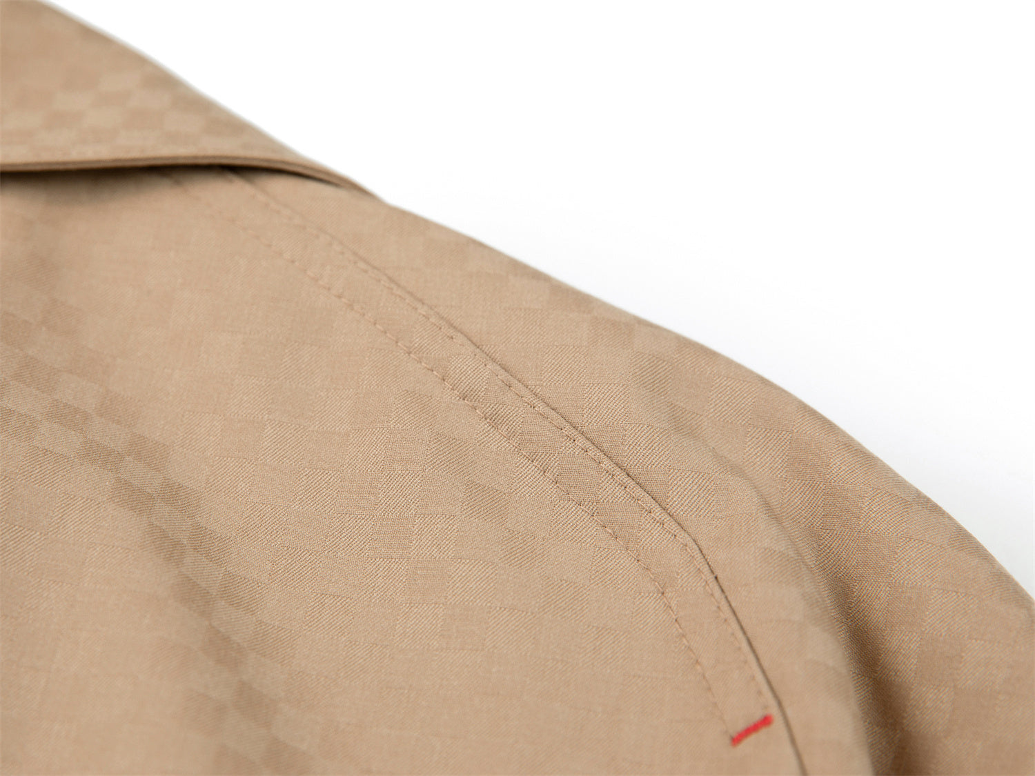 Wool Short Trench Coat | Khaki
